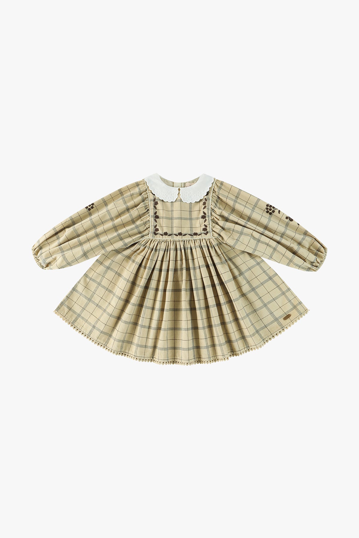 wirrawirra baby clothes for girls corduroy plaid dress khaki 24 Spring Dresses Girls New Arrivals Skirts