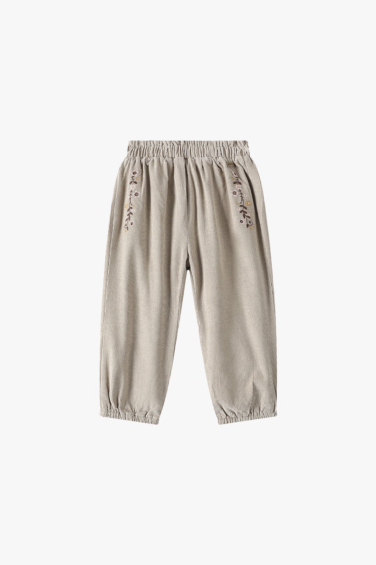 wirrawirra organic infant clothes corduroy trousers light khaki 23 Winter Girls New Arrivals Pants Trousers Leggings