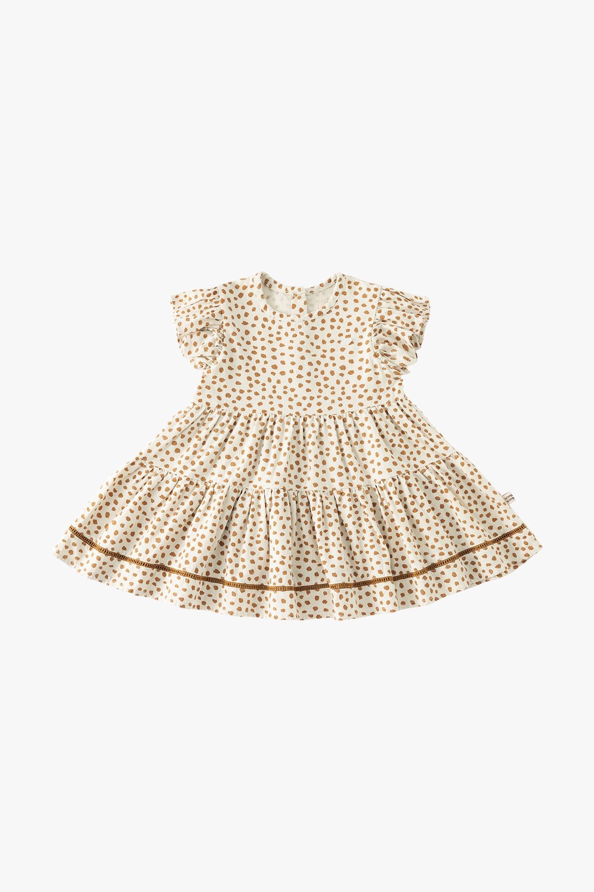 Leopard Print Linen Dress - Leopard Print WirraWirra Kids Leopard Print Linen Dress - Leopard Print WirraWirra Kids
