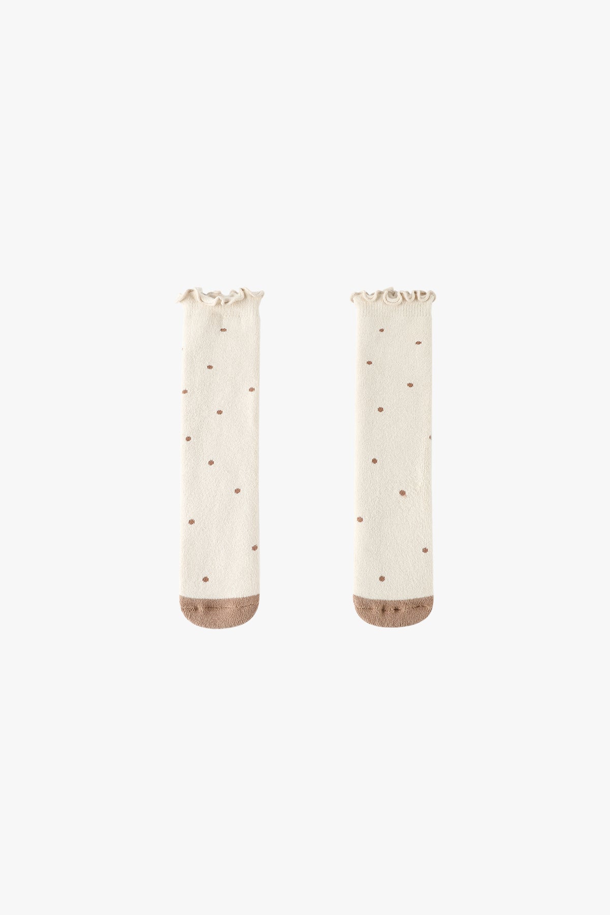 wirrawirra organic baby clothespolka dot socks light beige24 Winter Boys Girls New Arrivals Sock
