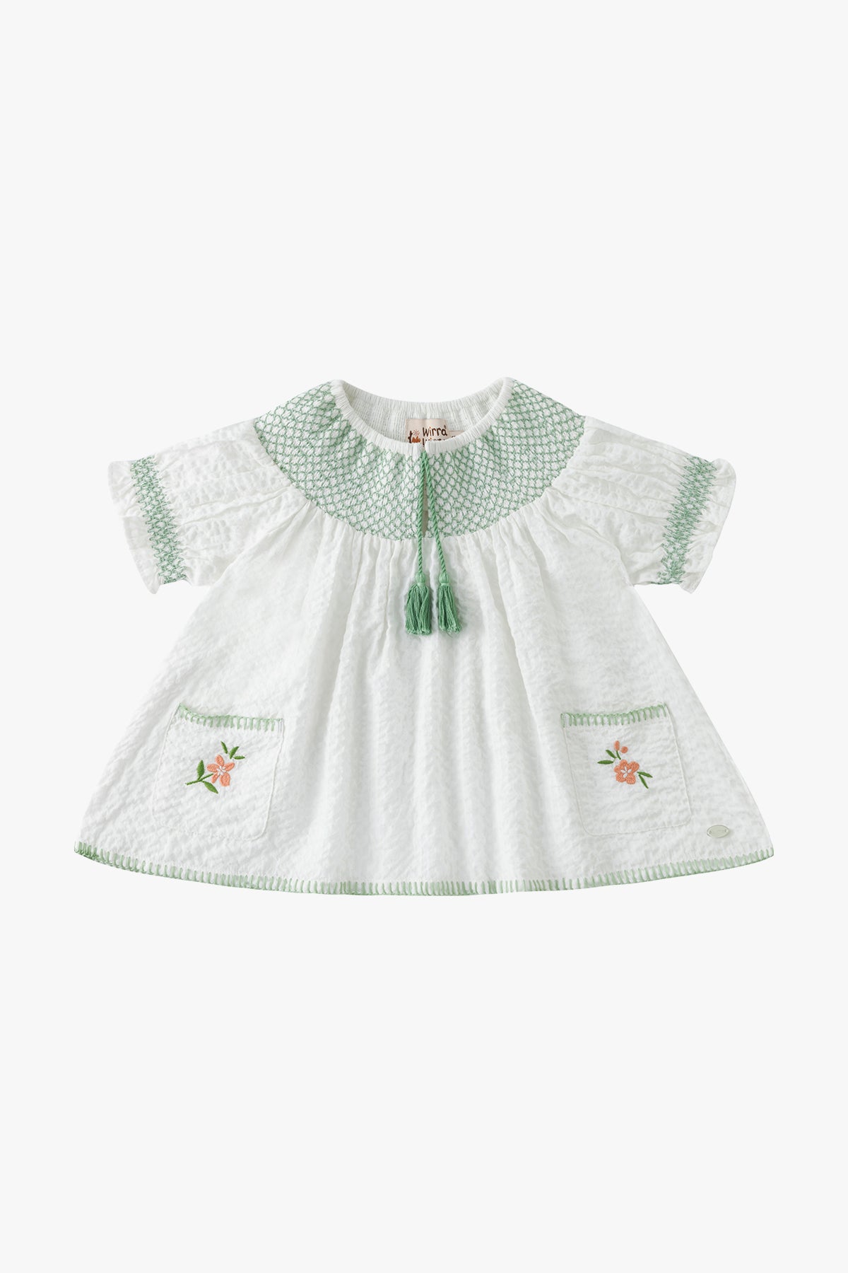 wirrawirra baby clothes for girls seersucker top white 24 Midsummer Blouses Girls New Arrivals Shirts