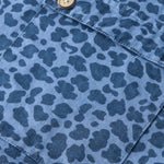 wirrawirra kids clothing stores leopard print hoodie jacket navy blue 24 Autumn Autumn Boys Gilets Girls Jackets New Arrivals Spring