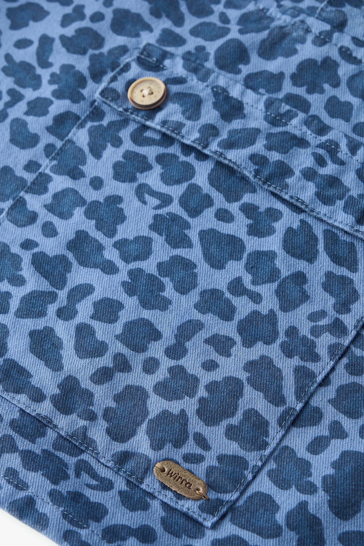 wirrawirra kids clothing stores leopard print hoodie jacket navy blue 24 Autumn Autumn Boys Gilets Girls Jackets New Arrivals Spring