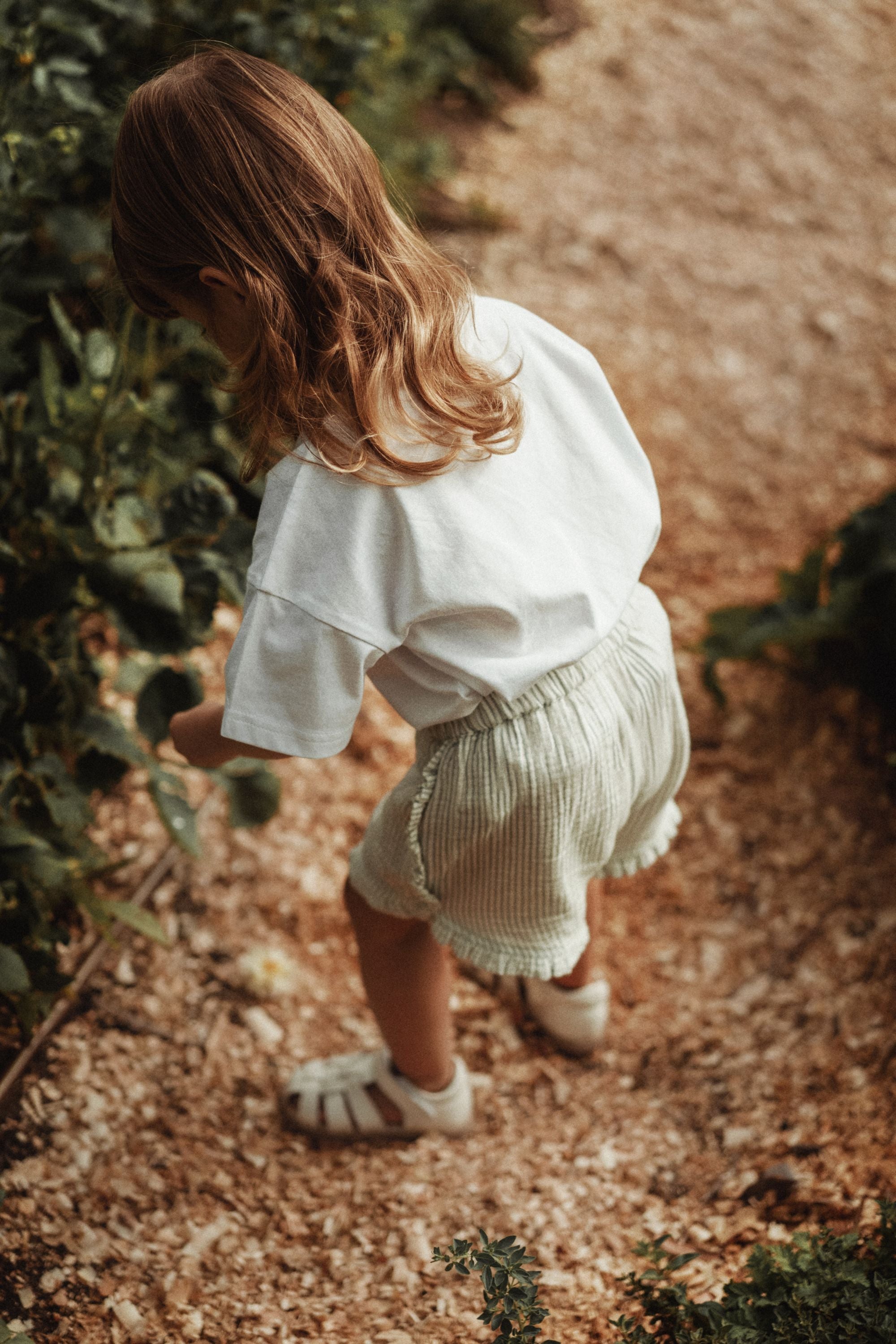 wirrawirra newborn clothes double layer crepe striped shorts mint green 24 Summer Girls New Arrivals Shorts