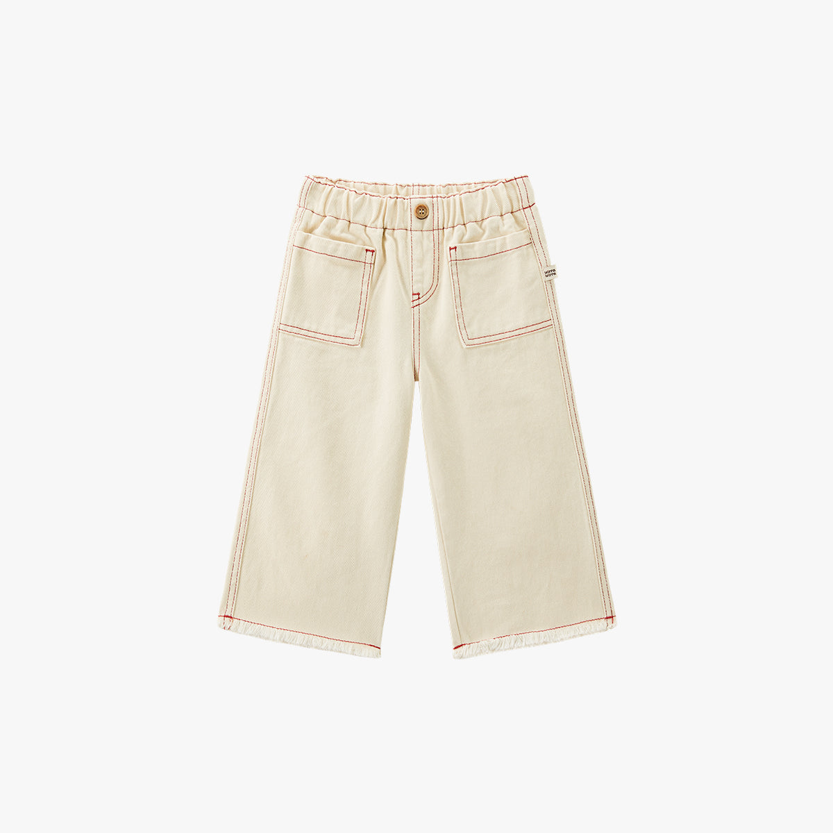 Buttercream Wide-leg Pants Cream - Main