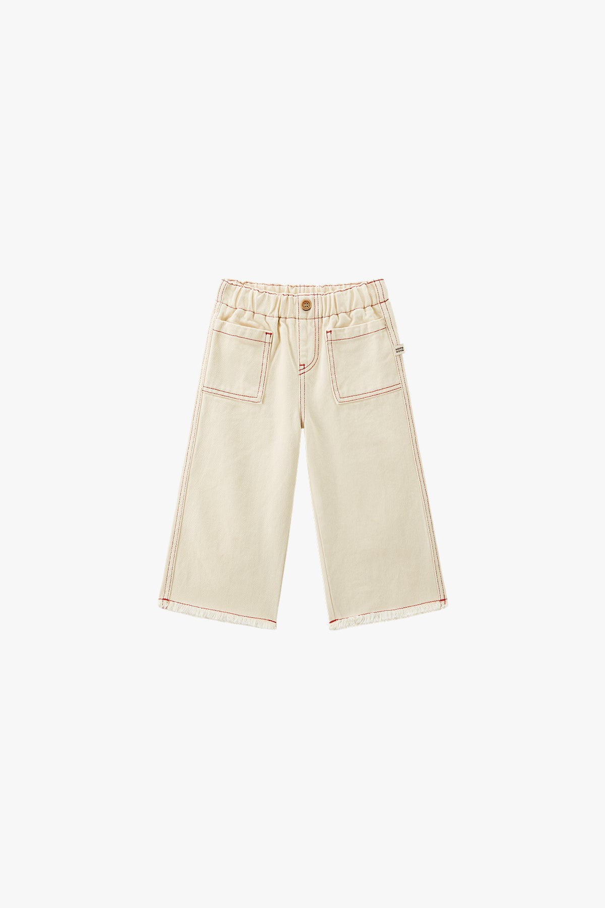 Buttercream Wide-leg Pants Cream - Main