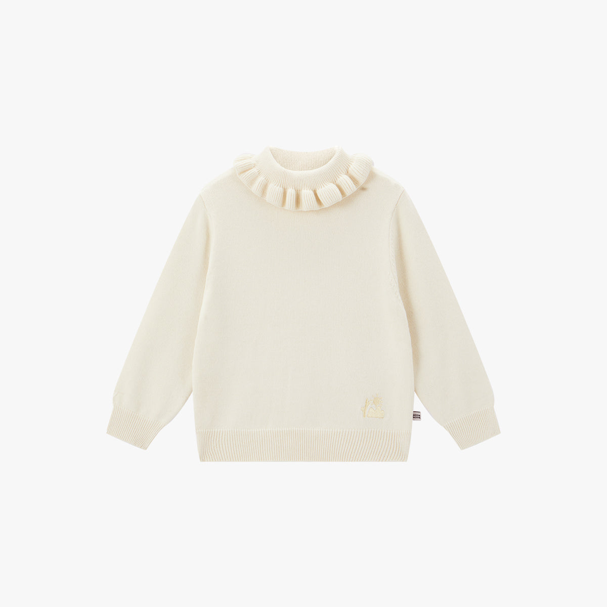 Cloud Knit Top Cream White - Main