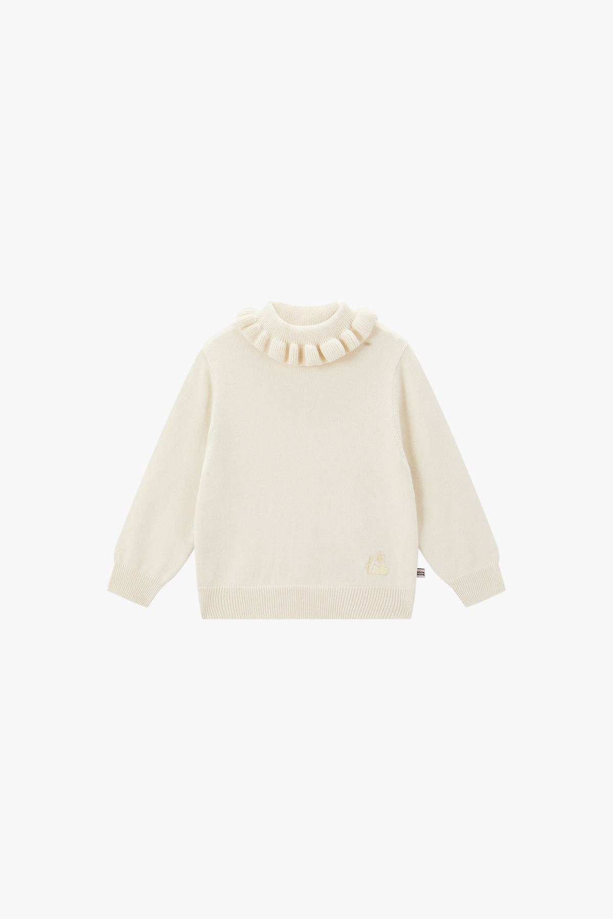 Cloud Knit Top Cream White - Main