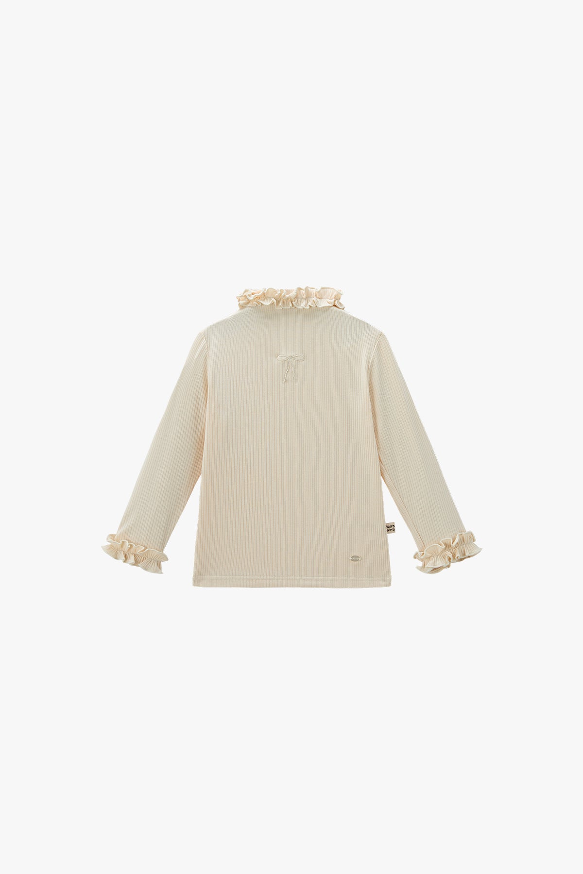 Lace Trim Top Cream - Main