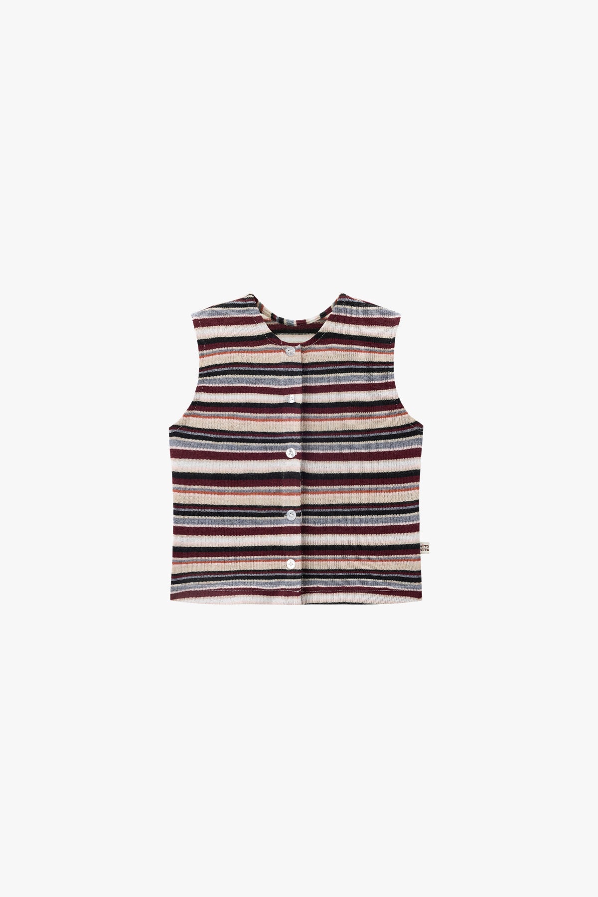 Maple Stripe Tank Plum Jam - Main