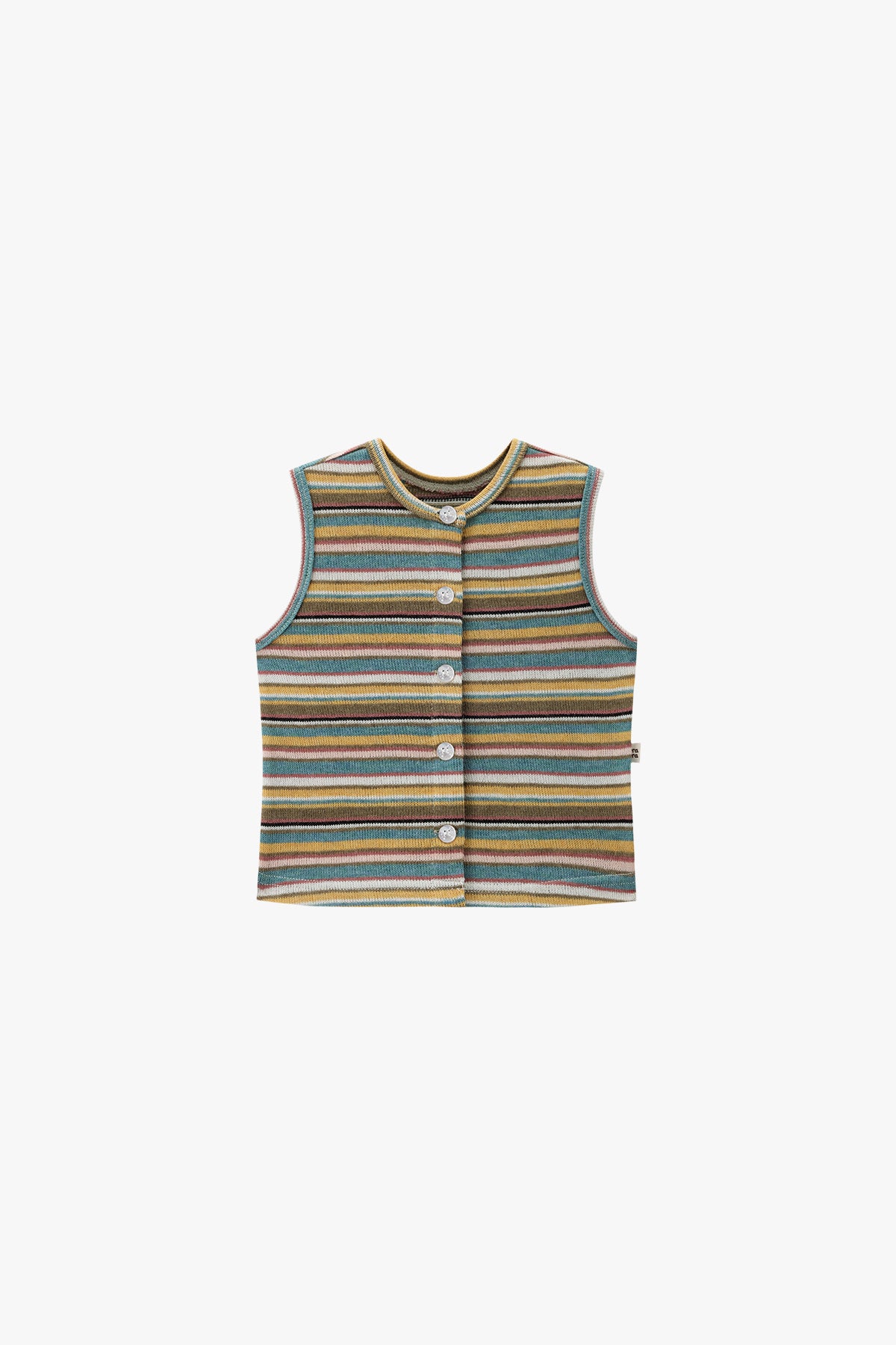 Maple Stripe Tank Peach Custard - Main