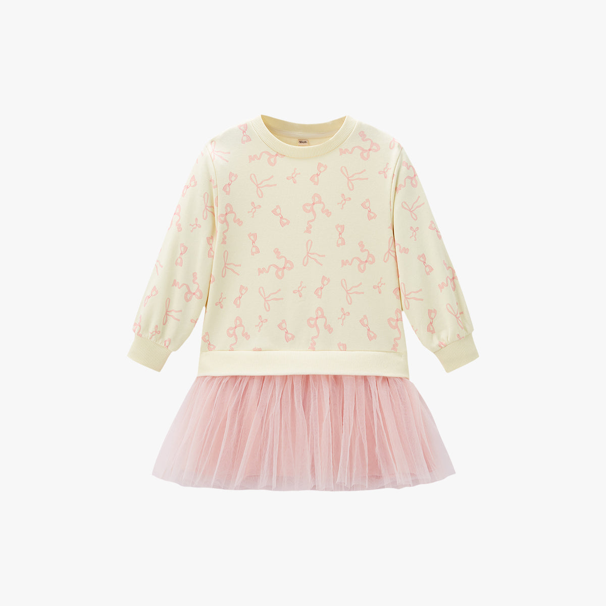 Ballet Hoodie Dress Peach - Main