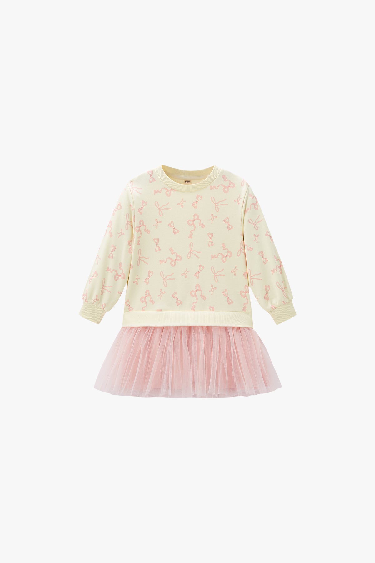 Ballet Hoodie Dress Peach - Main