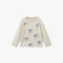 Bow Knit Top Beige - Main
