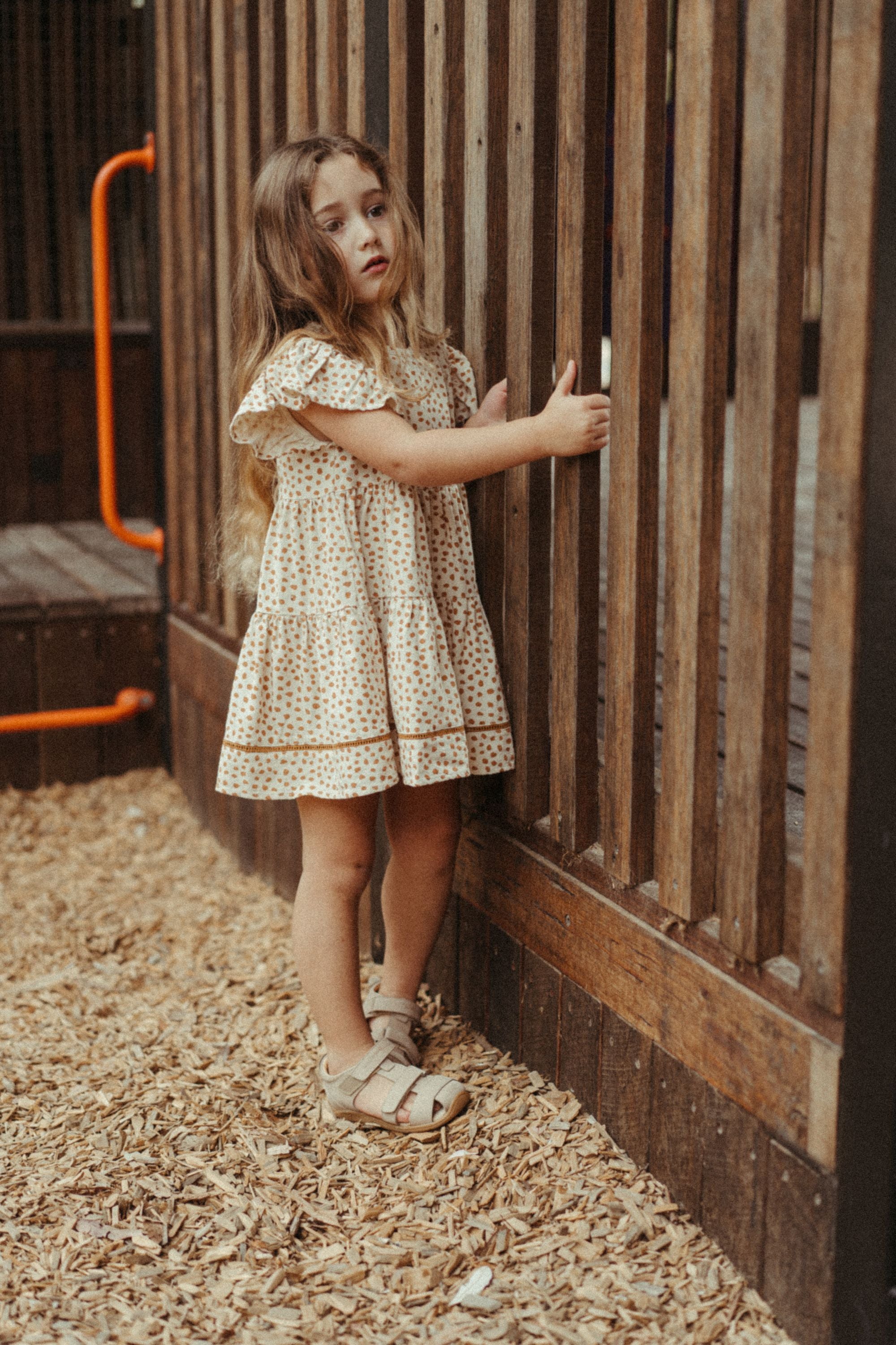 Baby Girl Leopard Dress Leopard Print Linen Dress Leopard Print