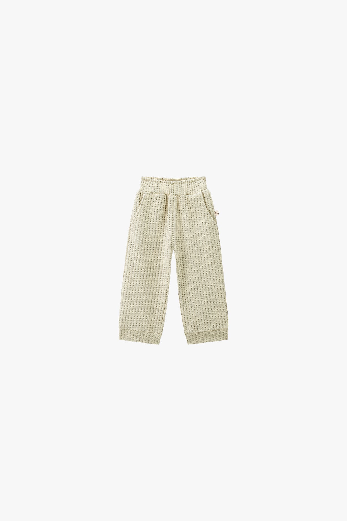 Softshell Waffle Sweatsuit Apricot - Detail