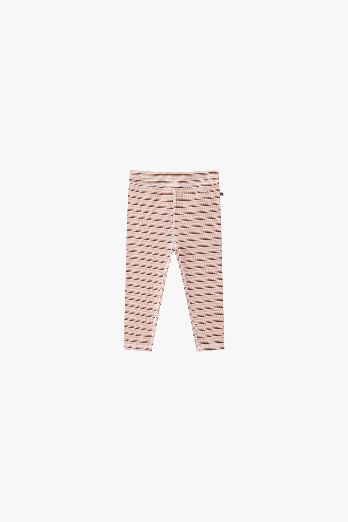 Rainbow Stripe Seamless Top Peach - Detail