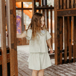 wirrawirra cute infant clothes jacquard shorts pale green 24 Midsummer Dresses Girls New Arrivals Shorts Skirts