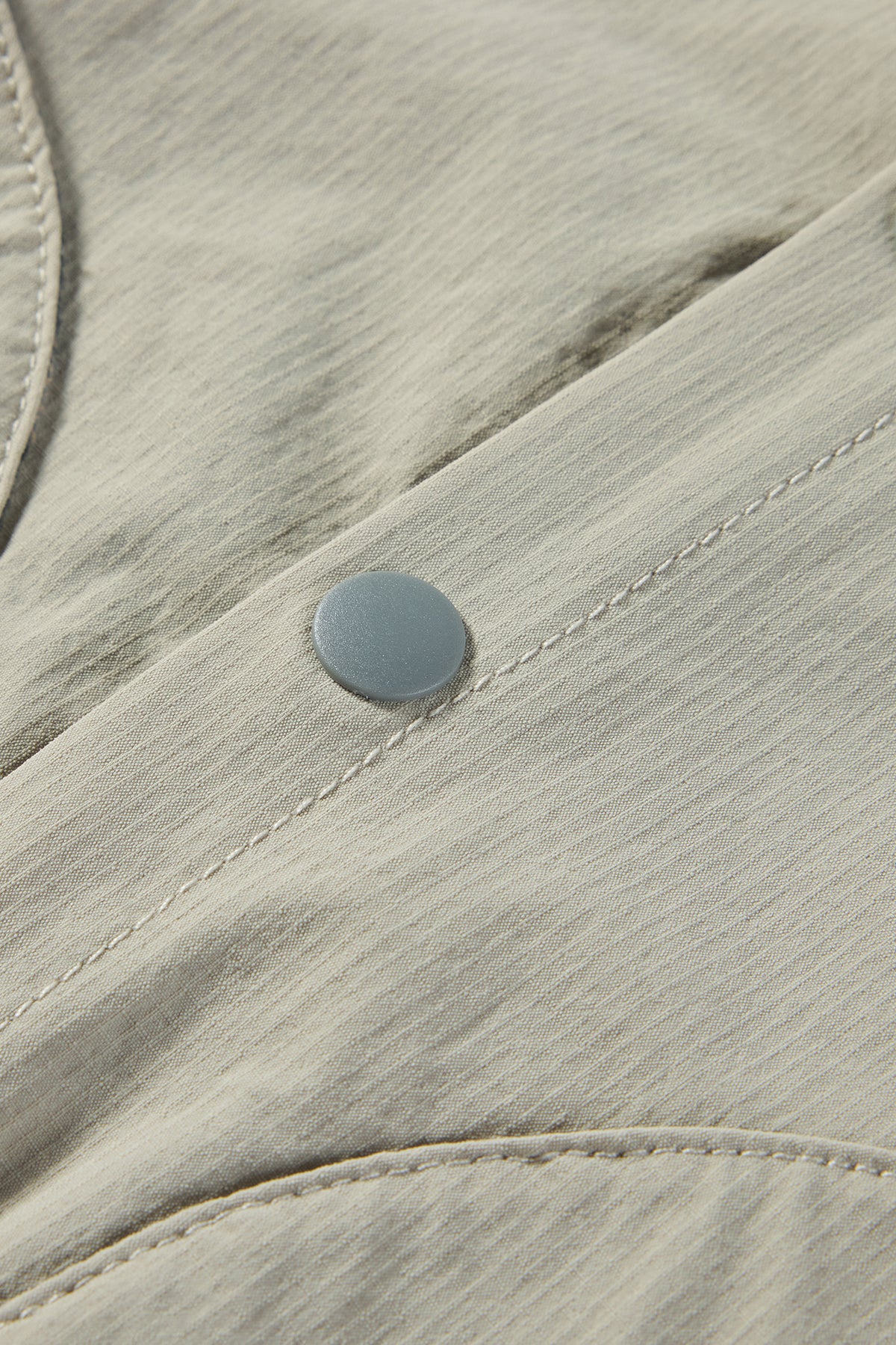 Reversible Plaid Lightweight Jacket Mist Gray - Detail