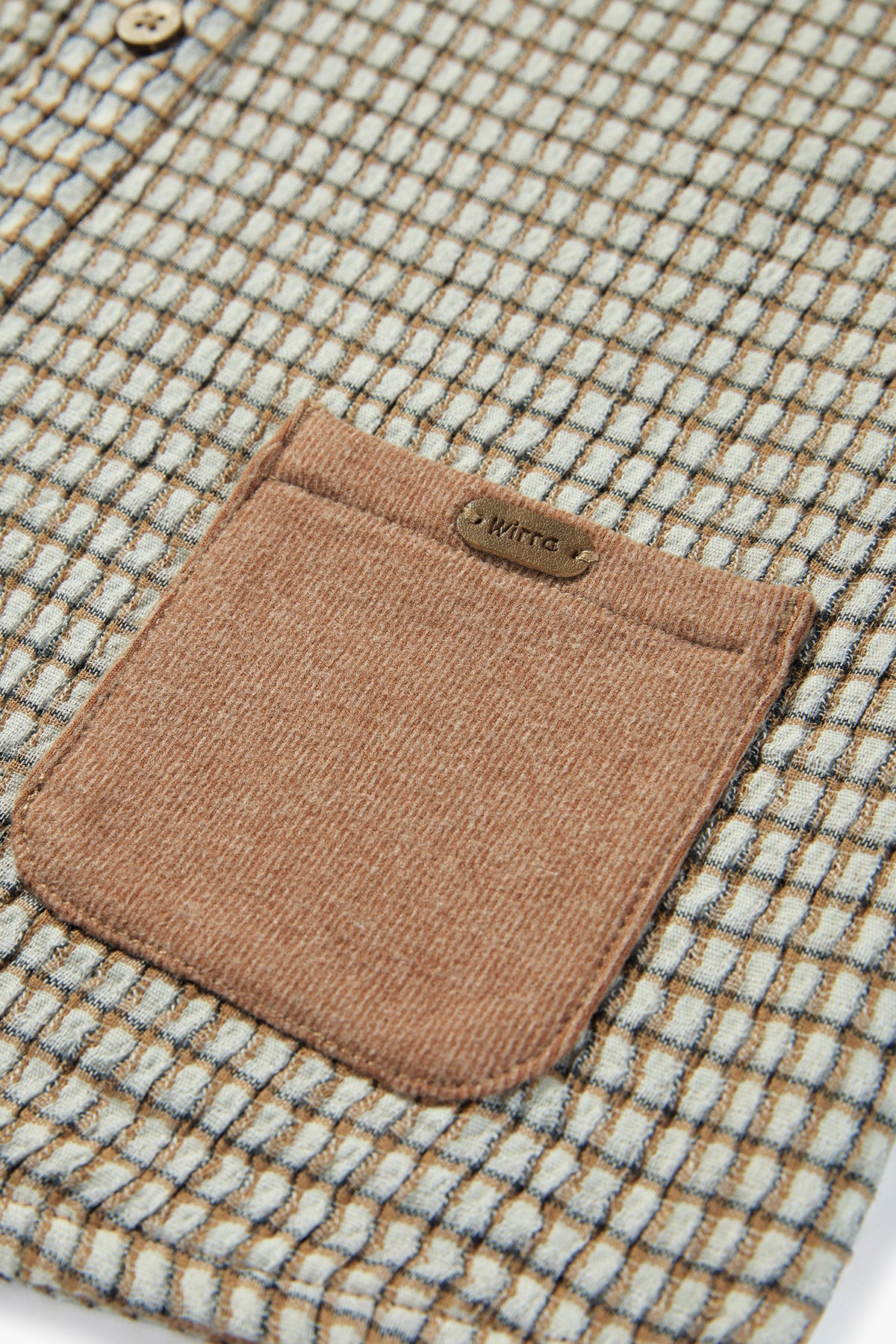 Bear Cub Jacket Caramel - Detail