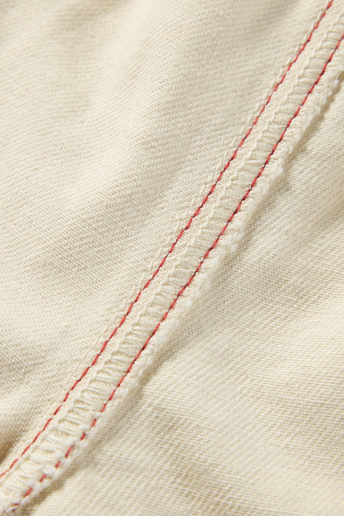 Buttercream Wide-leg Pants Cream - Detail
