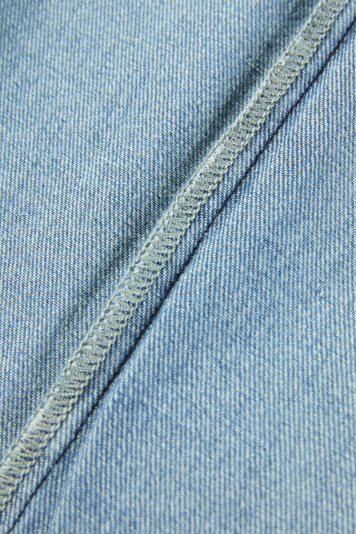 Vintage Ruffle Hem Jeans Denim - Detail