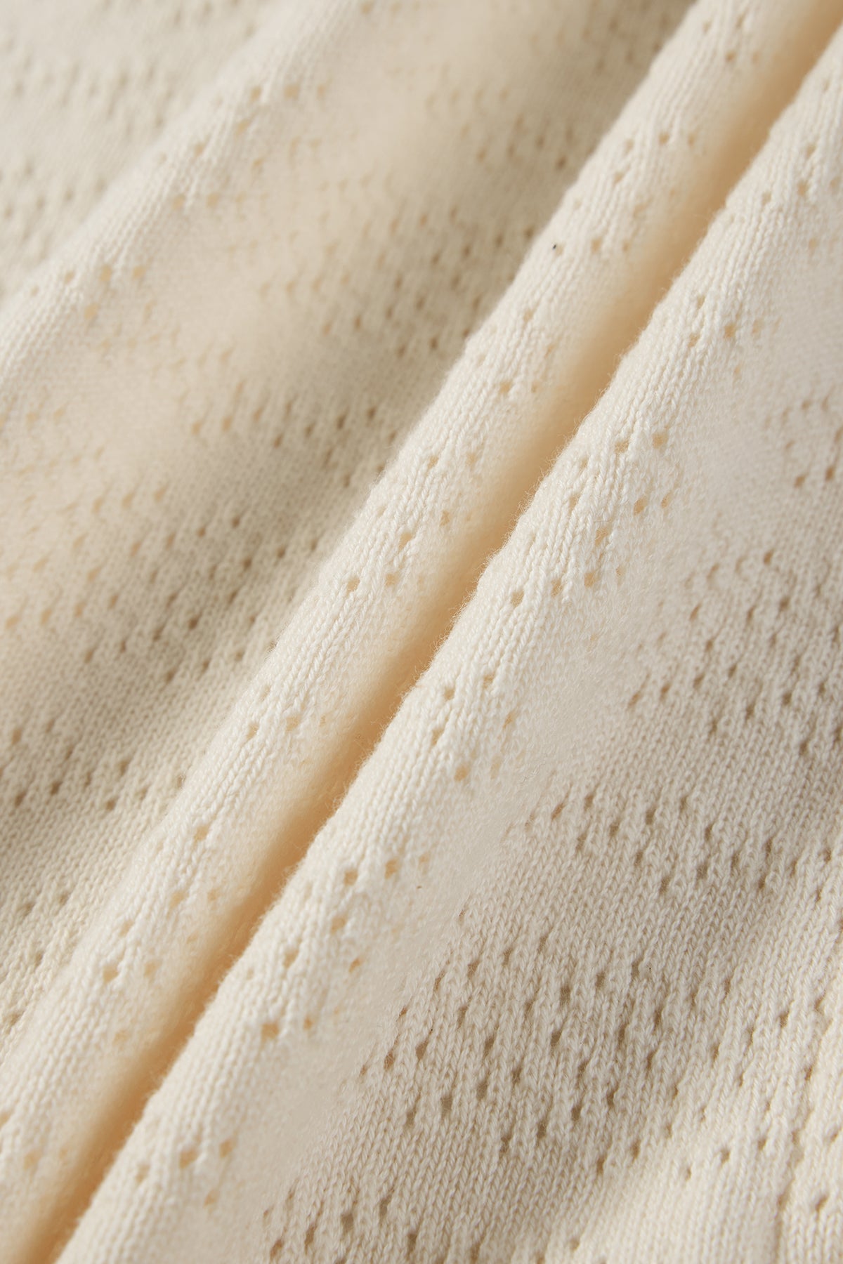 Bow Knit Top Beige - Detail