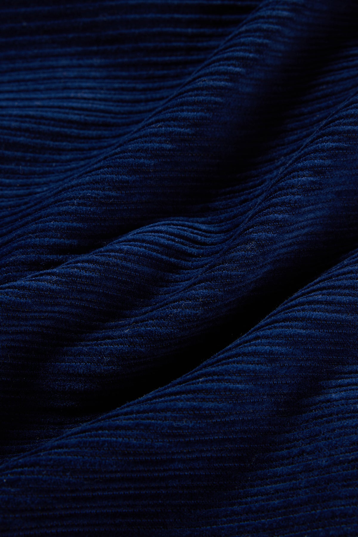 Polar Bear Corduroy Shirt Navy - Detail