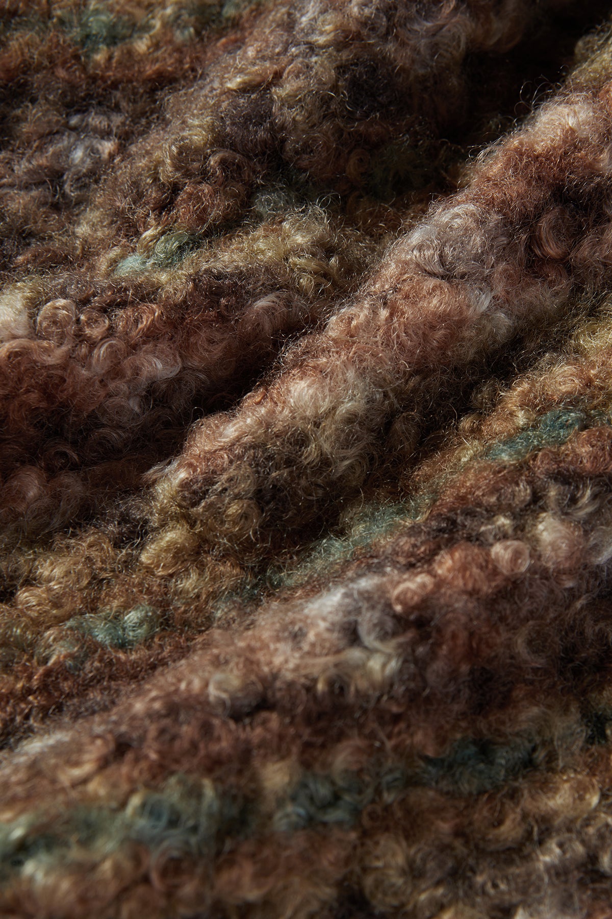 Loop Terry Vest Chestnut - Detail