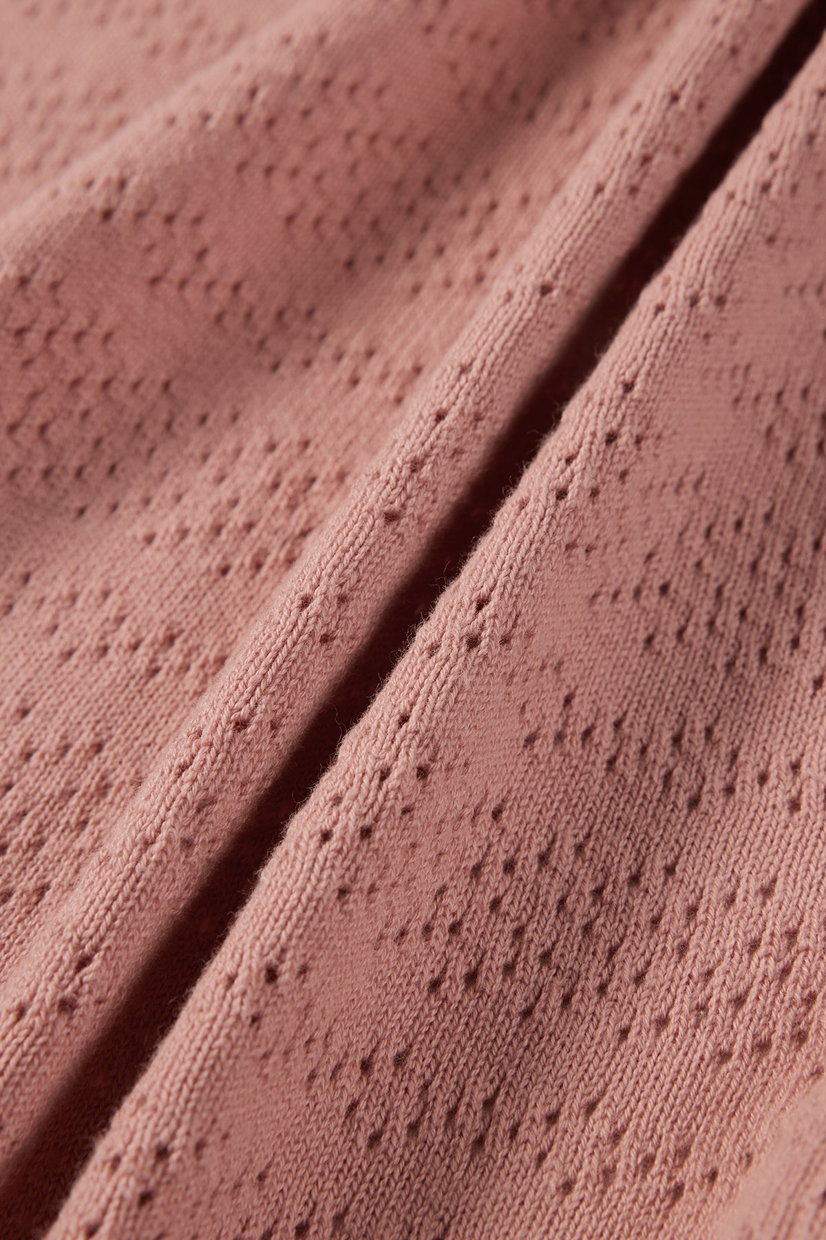 Bow Knit Top Rose Pink - Detail