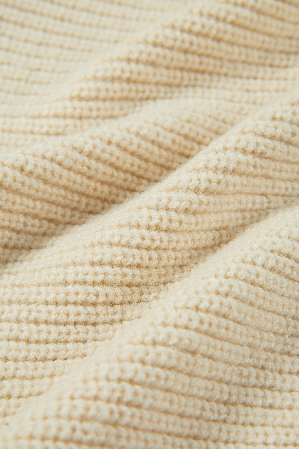 Sheep-Embroidered Stripe Sweater Holiday Red - Detail