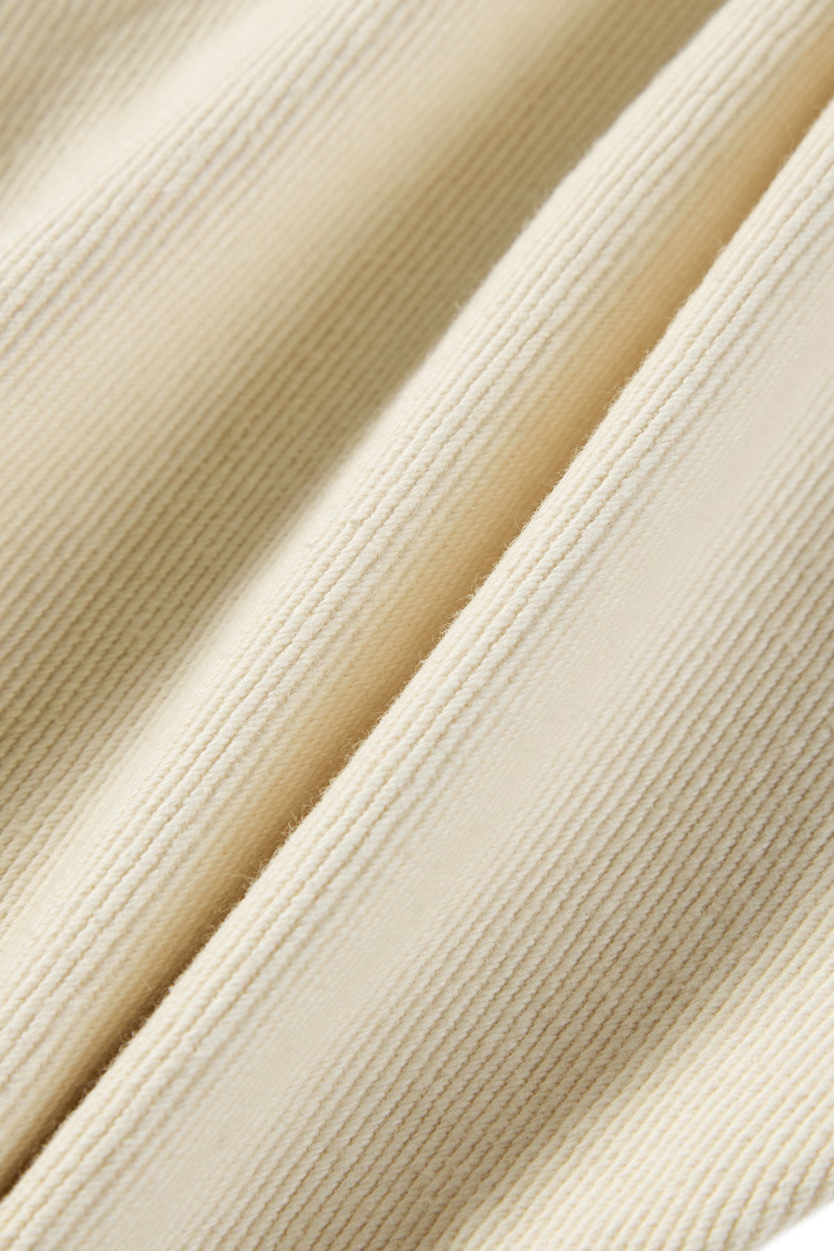 Buttercream Wide-leg Pants Cream - Detail
