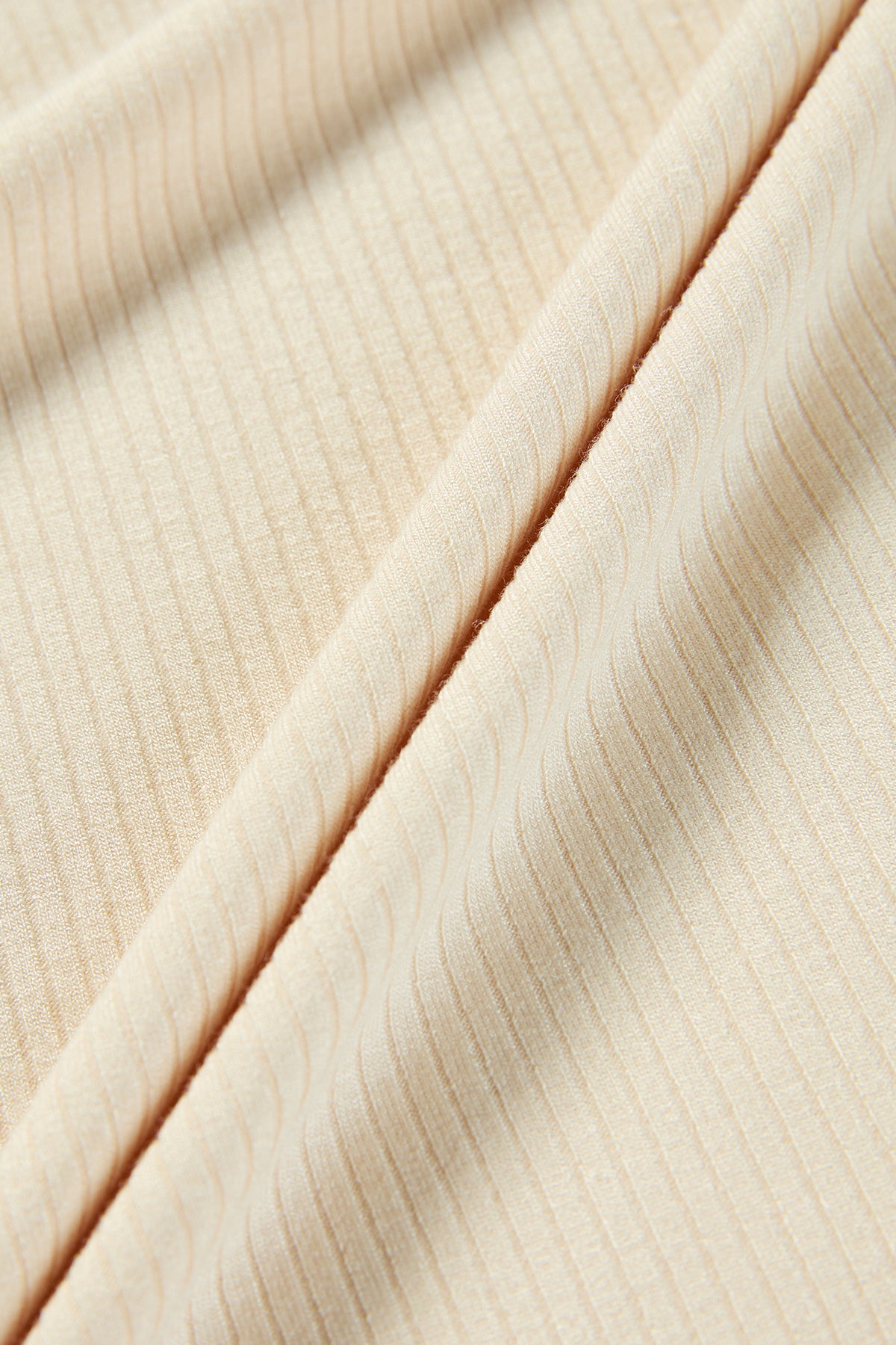 Lace Trim Top Cream - Detail