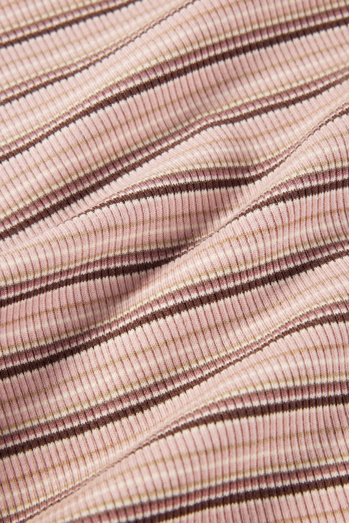 Rainbow Stripe Seamless Pants Peach - Detail