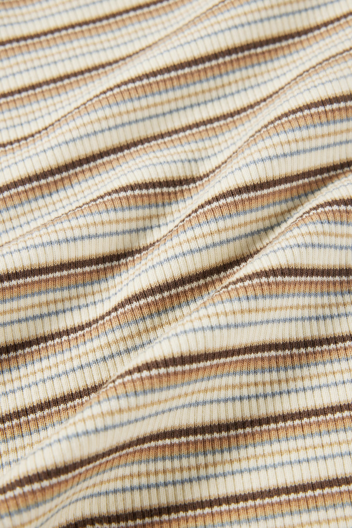 Rainbow Stripe Seamless Pants Apricot - Detail
