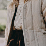 wirrawirra baby items corduroy jacket light beige 23 Winter Boys Girls New Arrivals Outwears Tops Jackets Gilets