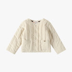 wirrawirra cute baby clothes corduroy jacket light beige 23 Winter Boys Girls New Arrivals Outwears Tops Jackets Gilets