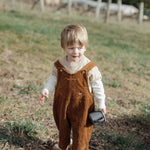 wirrawirra gender neutral newborn clothescorduroy overalls beige24 Winter  Boys  Girls  Jumpsuit  New Arrivals
