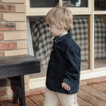 wirrawirra baby girl clothescorduroy pocket shirt navy24 Winter  Blouses  Girls  New Arrivals  Shirts