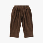 wirrawirra kids clothes corduroy trousers coffee brown 23 Winter Boys Girls New Arrivals Pants Trousers Leggings