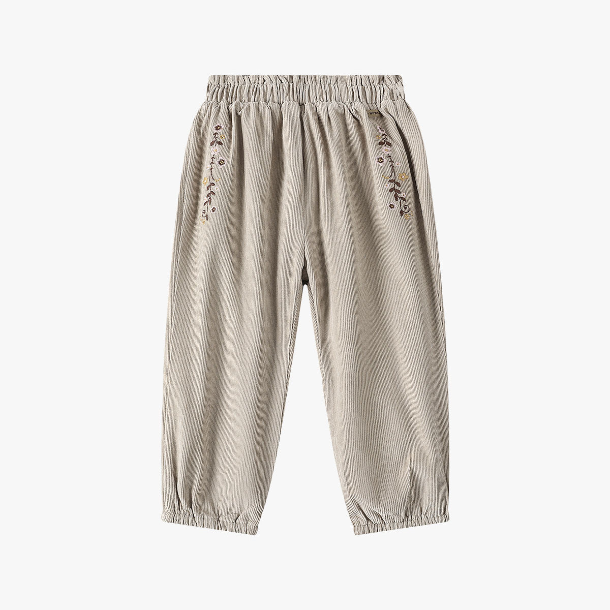 wirrawirra organic infant clothes corduroy trousers light khaki 23 Winter Girls New Arrivals Pants Trousers Leggings
