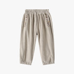 wirrawirra organic infant clothes corduroy trousers light khaki 23 Winter Girls New Arrivals Pants Trousers Leggings