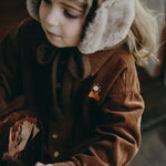 wirrawirra premature baby clothes corduroy shirt autumn brown 23 Winter Boys Girls New Arrivals Tops Shirts Blouses