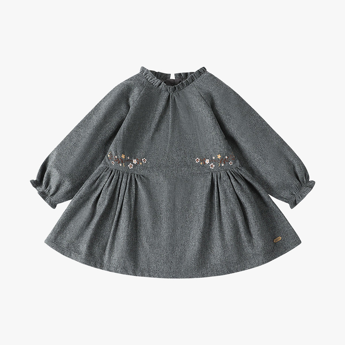 wirrawirra gender neutral baby clothes elegant dress dark grey 23 Winter Dresses Girls New Arrivals