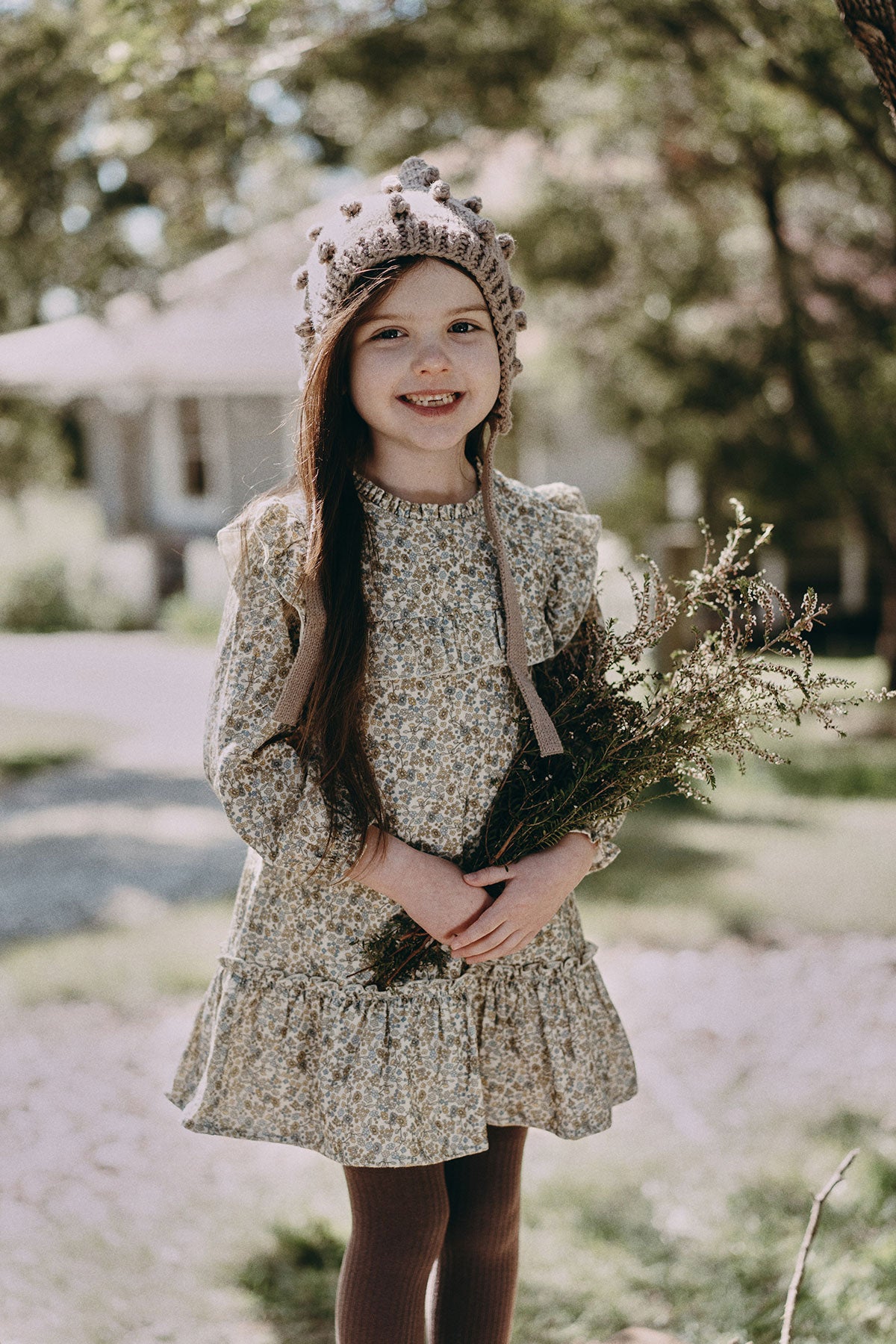 Floral Print Dress - Secret Garden WirraWirra Kids Floral Print Dress - Secret Garden WirraWirra Kids