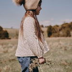 wirrawirra newborn clothes leaf printed top leaf print 23 Winter Boys Girls New Arrivals Tops Shirts Blouses