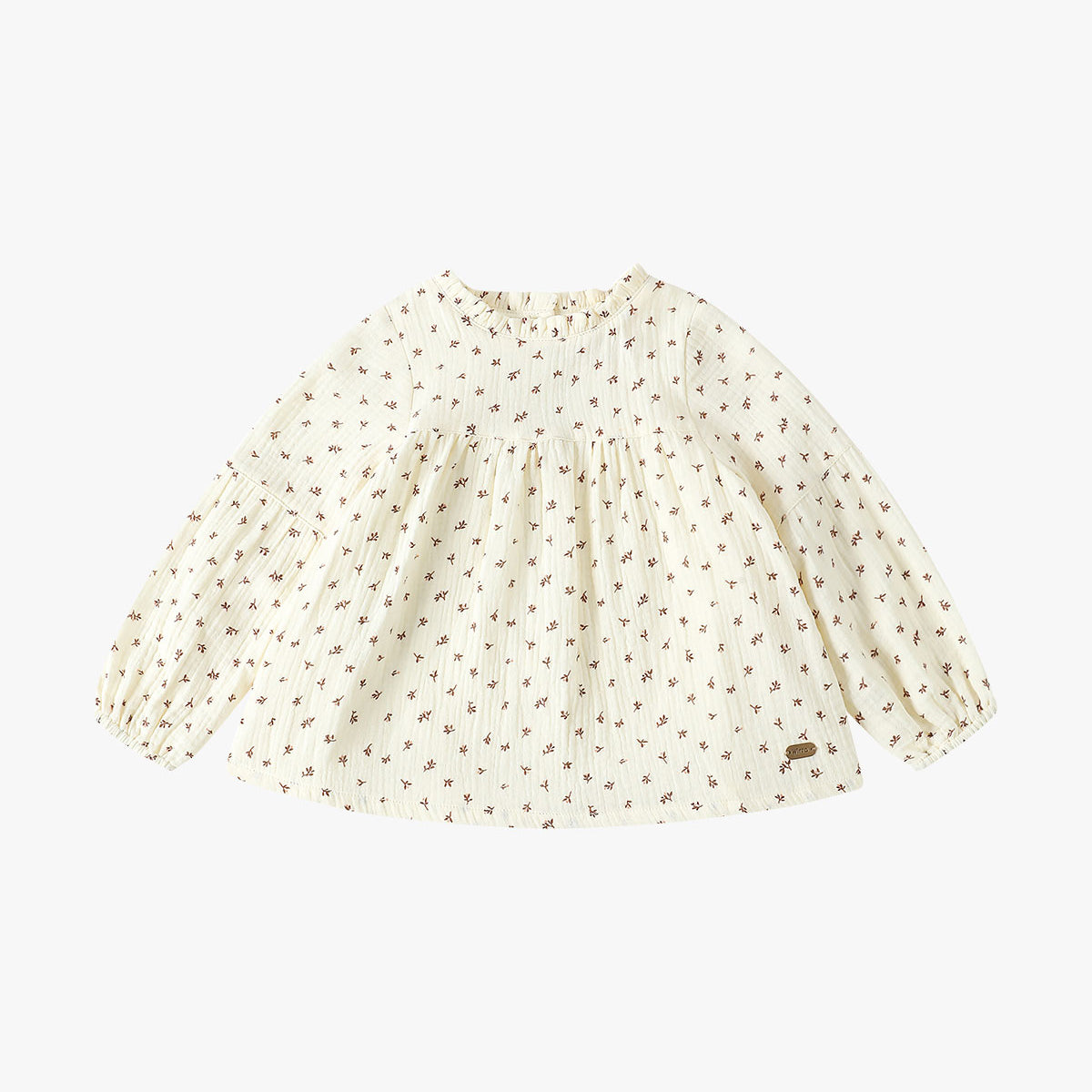 wirrawirra best baby clothes leaf printed top leaf print 23 Winter Boys Girls New Arrivals Tops Shirts Blouses