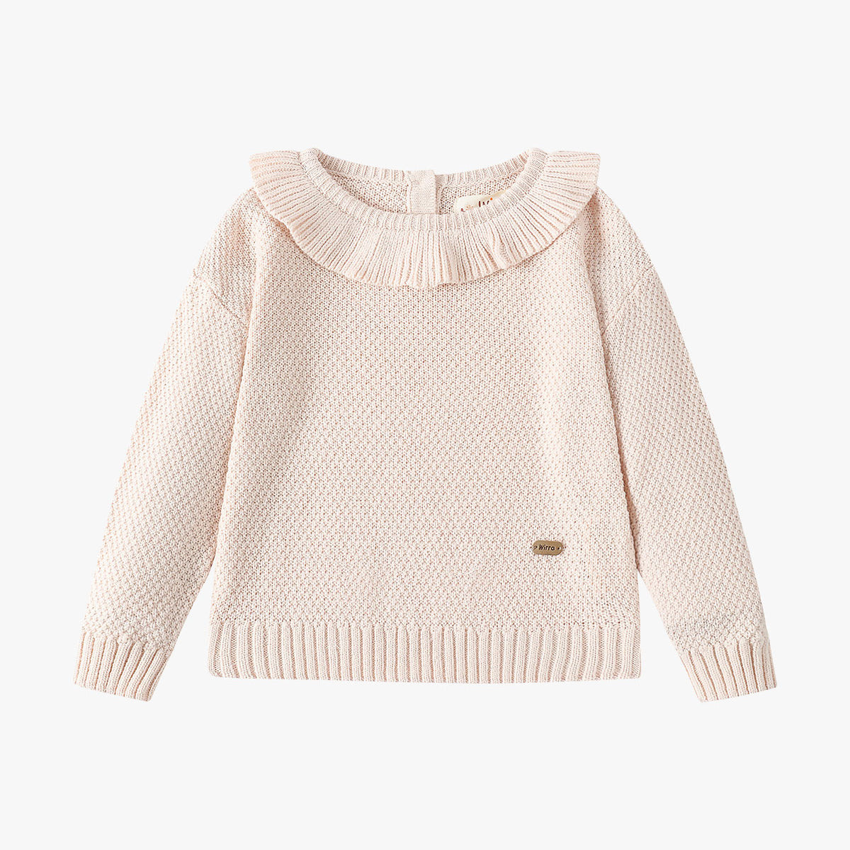 wirrawirra cute newborn clothes meriwool sweater peach 23 Winter Girls New Arrivals Sweaters Tops Cardigans