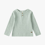 wirrawirra boy clothes organic cotton top pea green 23 Winter Boys Essentials Girls New Arrivals Tops