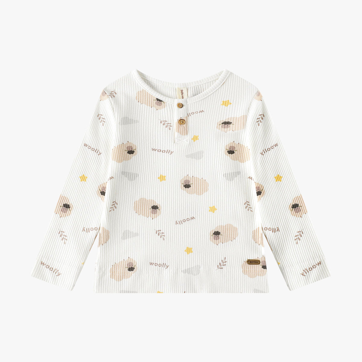 wirrawirra baby store organic cotton top sheep print 23 Winter Boys Essentials Girls New Arrivals Tops